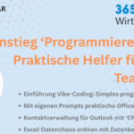 Einstieg ‘Programmieren mit KI’: Praktische Office-Helfer selbstgemacht